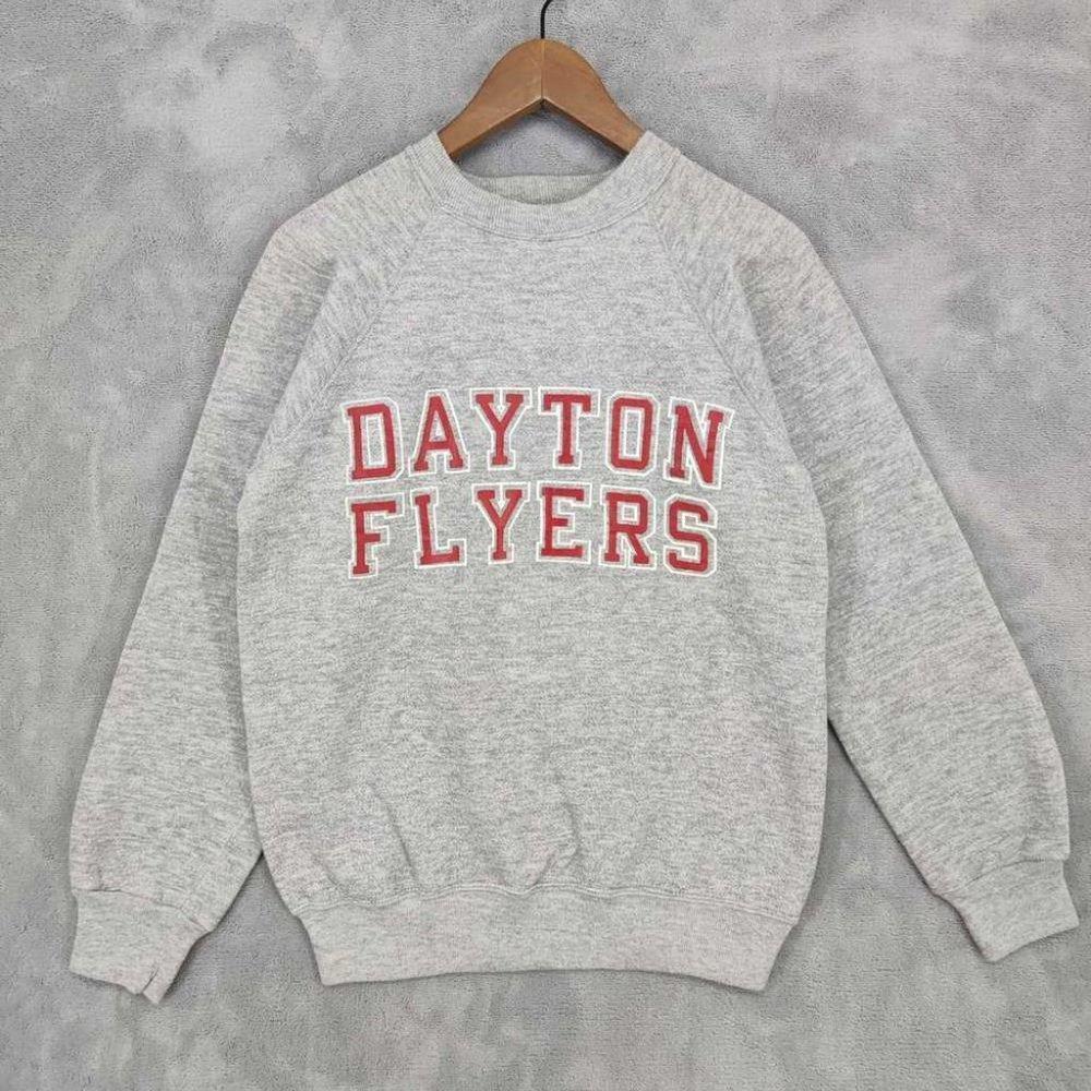Y2K Dayton Flyers University Basketball Sweatshirt Shirt